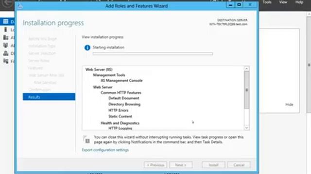 Windows server 2012 IIS смотреть онлайн