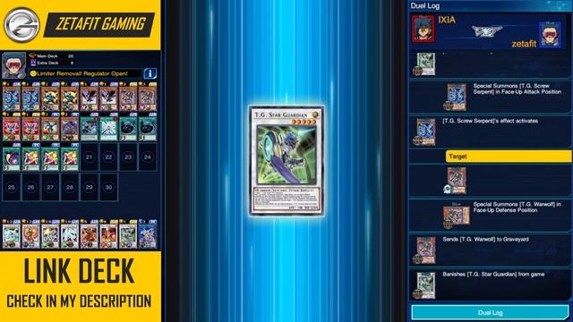 TECH GENUS (T.G) DECK WITH SKY STRIKER ANDROID GAMEPLAY APRIL 2024 | YUGIOH DUEL LINKS смотреть онлайн