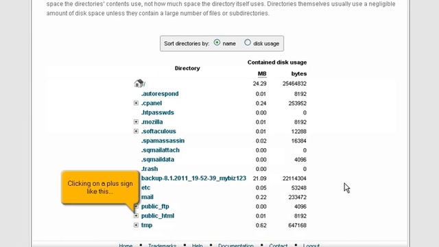 cPanel - How to use the disk space usage tool in cPanel. смотреть онлайн