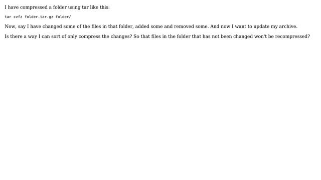 How to update a TAR/Gzip archive? (2 Solutions!!) смотреть онлайн