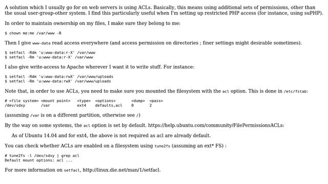 Unix & Linux: Give /var/www files access to www-data and my user? (2 Solutions!!) смотреть онлайн