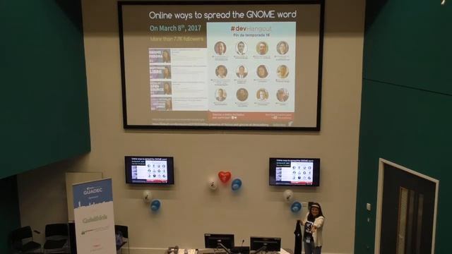 GUADEC 2017 - Julita Inca - Different ways of outreaching newcomers смотреть онлайн