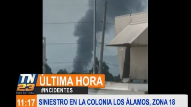 Imágenes de pavoroso incendio en fábrica de pinturas en la zona 18 capitalina смотреть онлайн