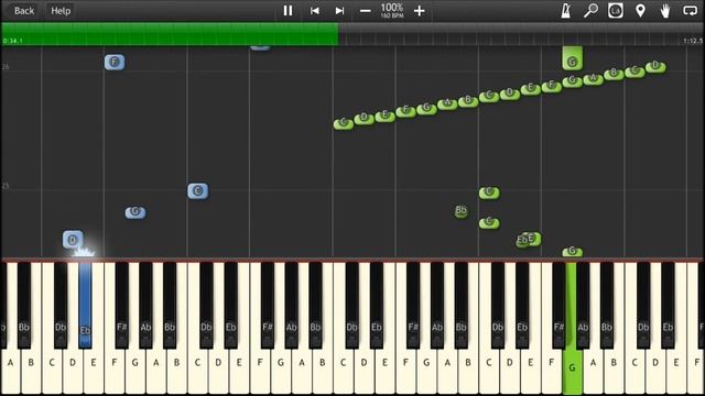 Bubsy - Main Theme on Piano (Synthesia) смотреть онлайн