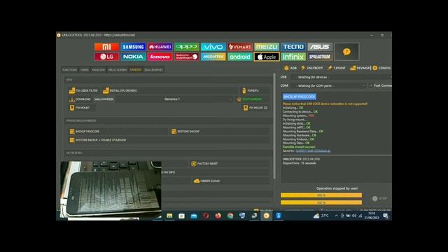 Iphone 6S Plus Passcode Bypass With Signal - Unlocktool