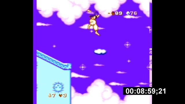 [TAS][NES][ANY%] Aladdin (hummer Head) 17:09;10
