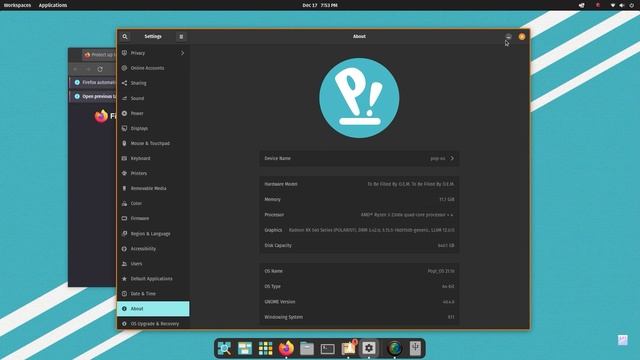Pop! OS 21.10 [ New Application Library ] смотреть онлайн