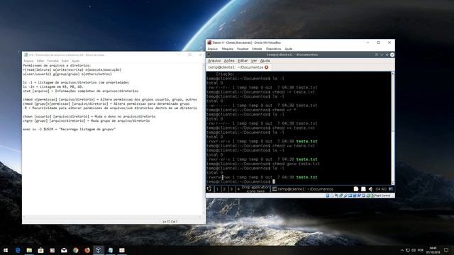 Linux Debian 9 "Stretch" 016 - Permissões de arquivos e diretórios смотреть онлайн