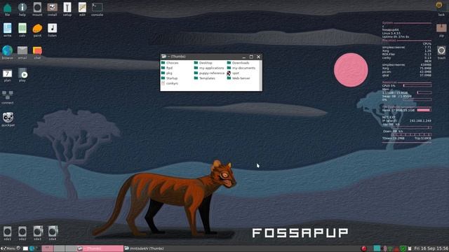 FP64bootcamp2-rox part1. Puppylinux basic configuration смотреть онлайн