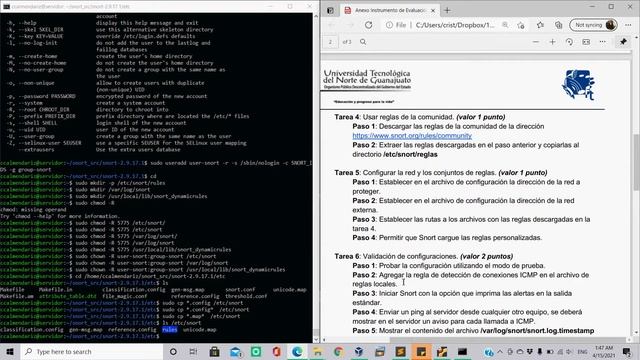 Practica II - Instalacion y configuracion Snort en Ubuntu Server 20.04 смотреть онлайн