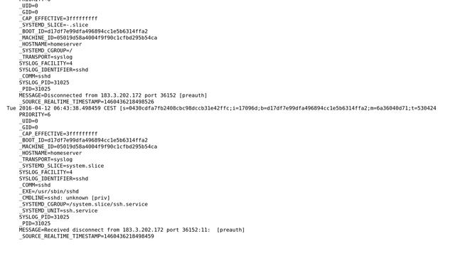 Unix & Linux: In journald, why are some sshd log entries not attributed to ssh.service смотреть онлайн
