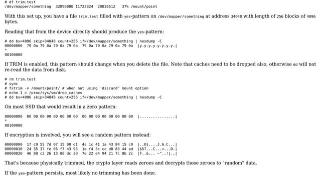Unix & Linux: Trim with LVM and dm-crypt (3 Solutions!!) смотреть онлайн