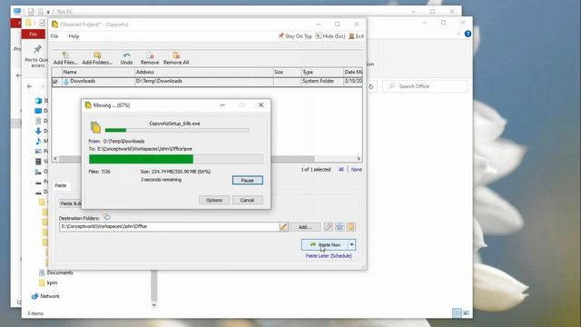 Windows: Watch a folder for changes and automatically organize files in Windows using Copywhiz смотреть онлайн