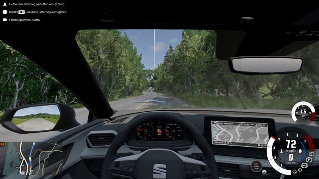 Let´s Drive: BeamNG! Mit dem Leon nach Mansion смотреть онлайн