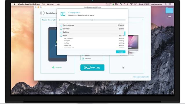 MobileTrans (Mac): Backuping Data from Android Device to iMac or Macbook смотреть онлайн