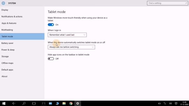 #5 Tablet mode in Windows 10 Computer/Laptops/PC in Hindi смотреть онлайн