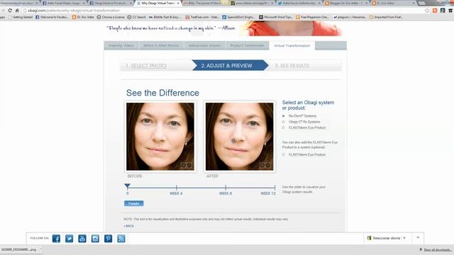 Adler Facial: Herramienta Visualización de Obagi en español смотреть онлайн