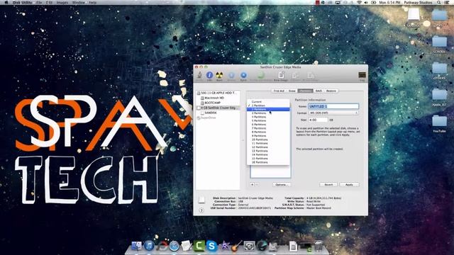 How To - Partition Drives [Mac] смотреть онлайн