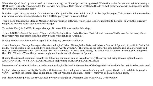 DevOps & SysAdmins: What does Quick Initialized RAID status mean? (3 Solutions!!) смотреть онлайн