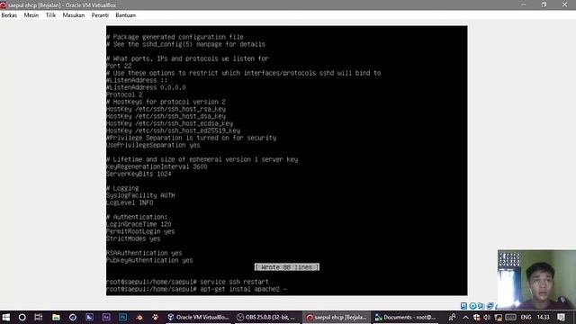 Konfigurasi EHCP di Debian || VirtualBox смотреть онлайн