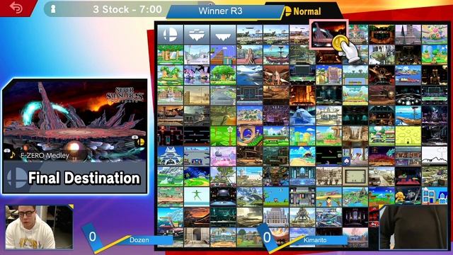 SaltyArena S6#6 Winner R3, Dozen (Young Link) VS Kimarito (Daraen)