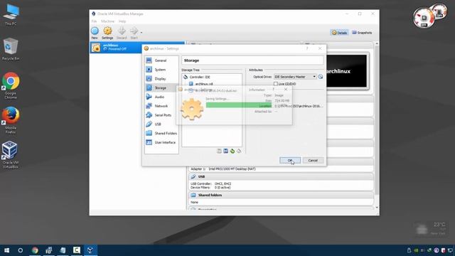 Arch Linux live on VirtualBox смотреть онлайн