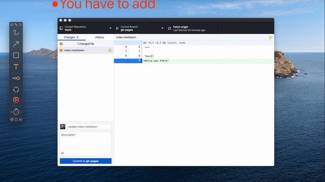 How to use GitHub Desktop смотреть онлайн