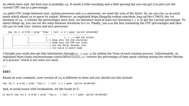 What are the methods available to get the CPU usage in Linux Command line? (2 Solutions!!) смотреть онлайн