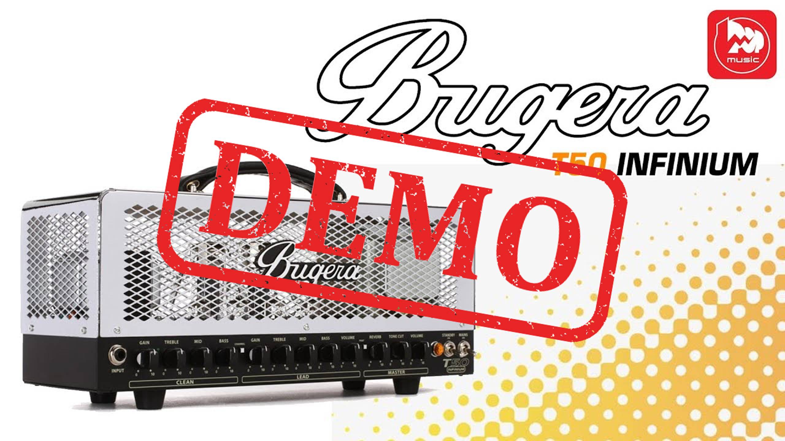 Гитарный усилитель BUGERA T50-INFINIUM - демонстрация звучания