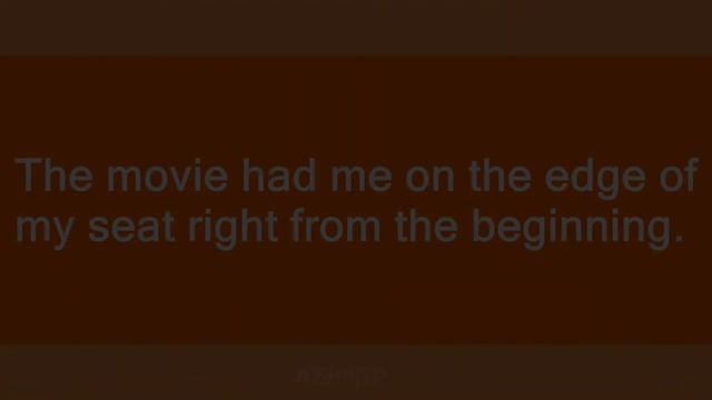 On The Edge Of One's Seat