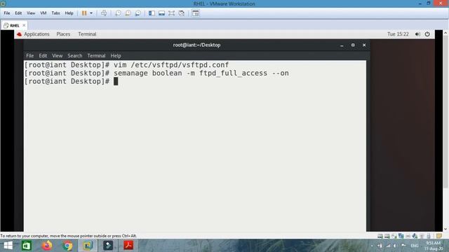 FTP Server RHEL8 | How to Configure FTP Server in RHEL8 | Creating FTP Server смотреть онлайн