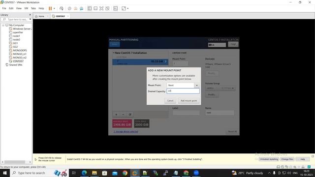 Install Centos / Linux on VMware смотреть онлайн