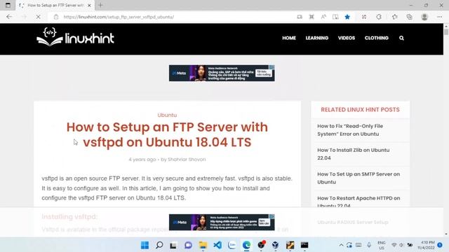 #ubuntu SFTP, FTP Setup
