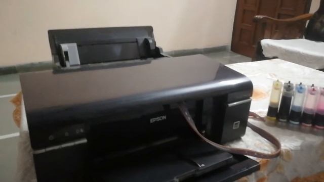 EPSON T60 color photo printer best quality prints. With High quality dpi and long lasting ink. смотреть онлайн