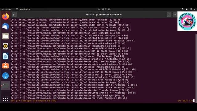 Linux Package Update using Terminal | Ubuntu 20.04 | Linux Beginners Tutorial смотреть онлайн