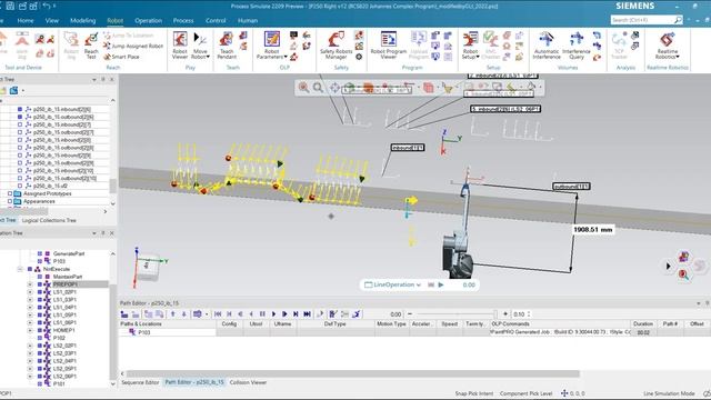 Process Simulate - FANUC Conveyor Tracking смотреть онлайн