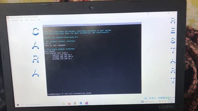 Mengkonfigurasi ip pada debian смотреть онлайн