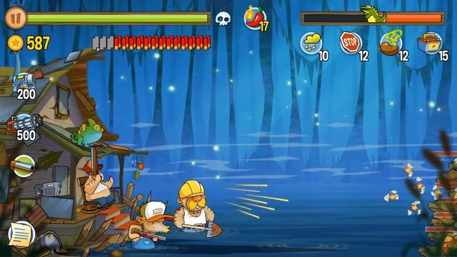 Swamp Attack - Hard Mode. Episode 1. Level 16 Gameplay Android walkthroug смотреть онлайн
