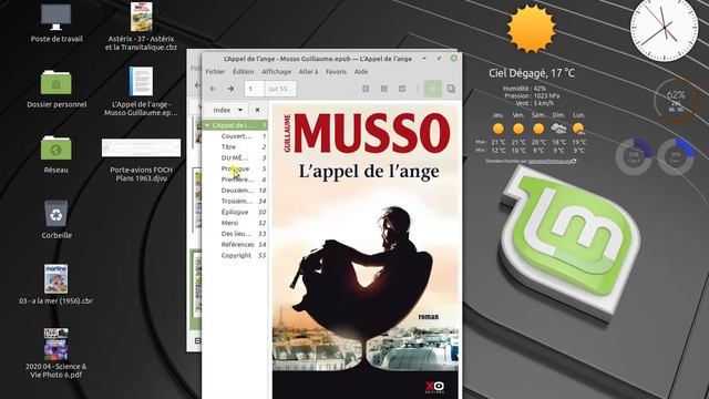 Visualiseur de documents dans Linux Mint смотреть онлайн