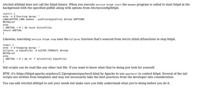DevOps & SysAdmins: Difference between `httpd -k start` and `service httpd start`? (3 Solutions!!) смотреть онлайн