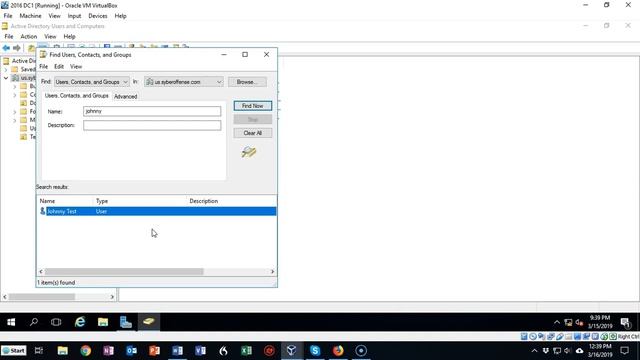 Move users and objects inside of Active Directory смотреть онлайн