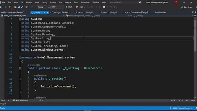 Hotel Management System (add Setting )part 5 смотреть онлайн