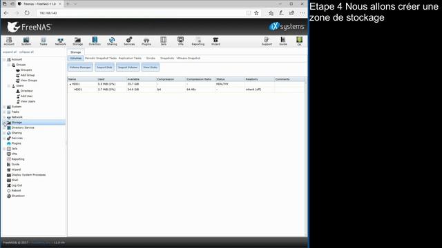 TP FREENAS configuration смотреть онлайн