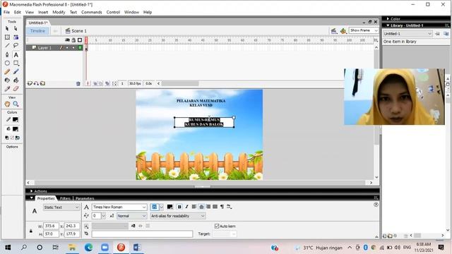 UJI COBA MACROMEDIA FLASH 8 смотреть онлайн