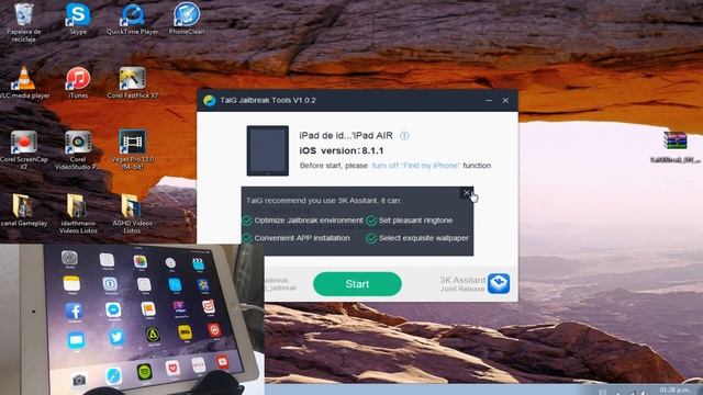 Tutorial Jailbreak en iOS 8.1.1 iPhone/iPad/iPod Touch ONE CLICK ONLY WINDOWS смотреть онлайн