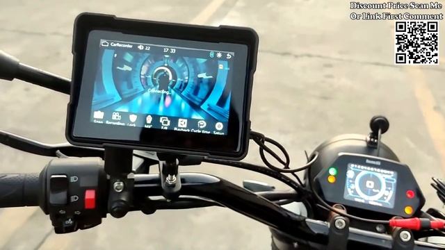 5 inch Wireless CarPlay Moto Motorcycle Navigation GPS Navigator Android Auto Review Aliexpress смотреть онлайн