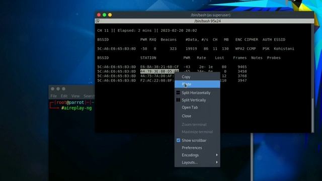 WIFI hacking | PASSWORD LIST ATTACK !!😜 смотреть онлайн
