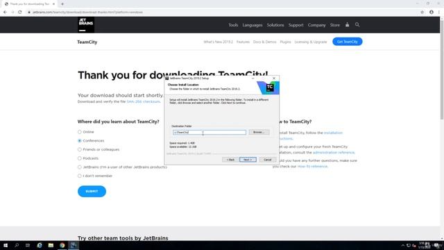 Mastering CI/CD with TeamCity and Octopus Deploy (3 Installing TeamCity on Windows) смотреть онлайн