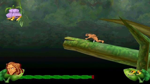 Disney's Tarzan PS1 - Level 10 : Journey To The Treehouse смотреть онлайн