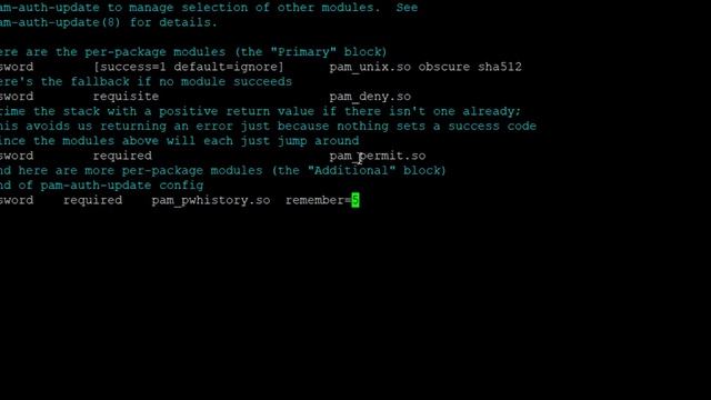 how to define password history in #Ubuntu? смотреть онлайн